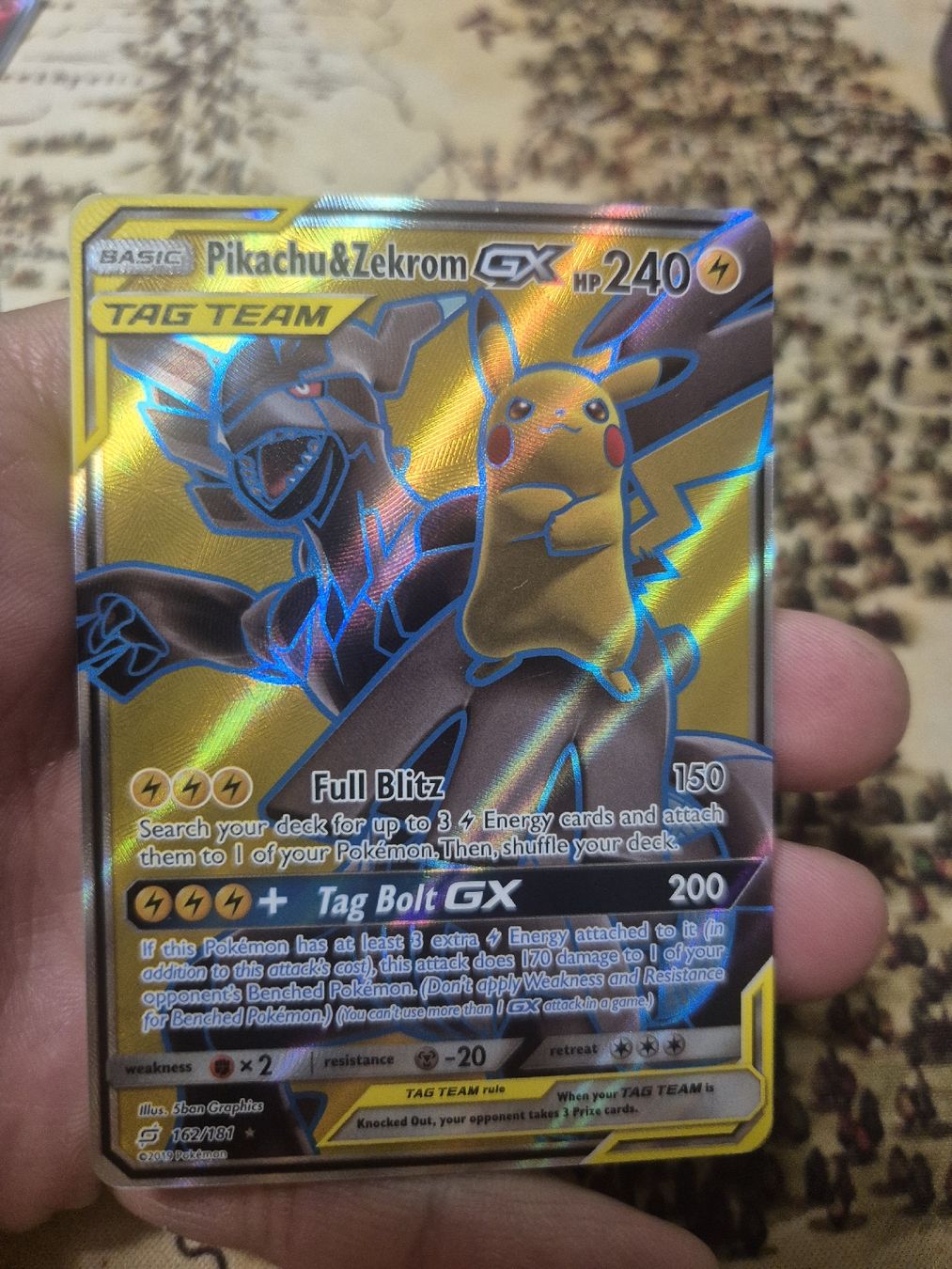 Pokémon Sammelbilder & Trading cards: Pikachu & Zekrom TagTeam GX Eng. – Neu (gemäss Beschreibung) aus Güttingen von trophy117