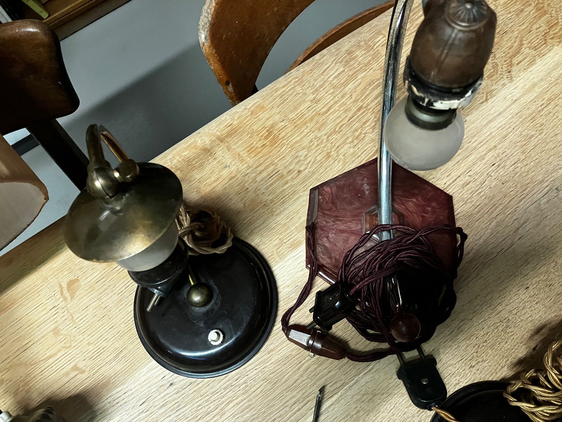 Lampen: Alte Bakelit-Lampen – Gebraucht aus Zürich von Ideal0 5