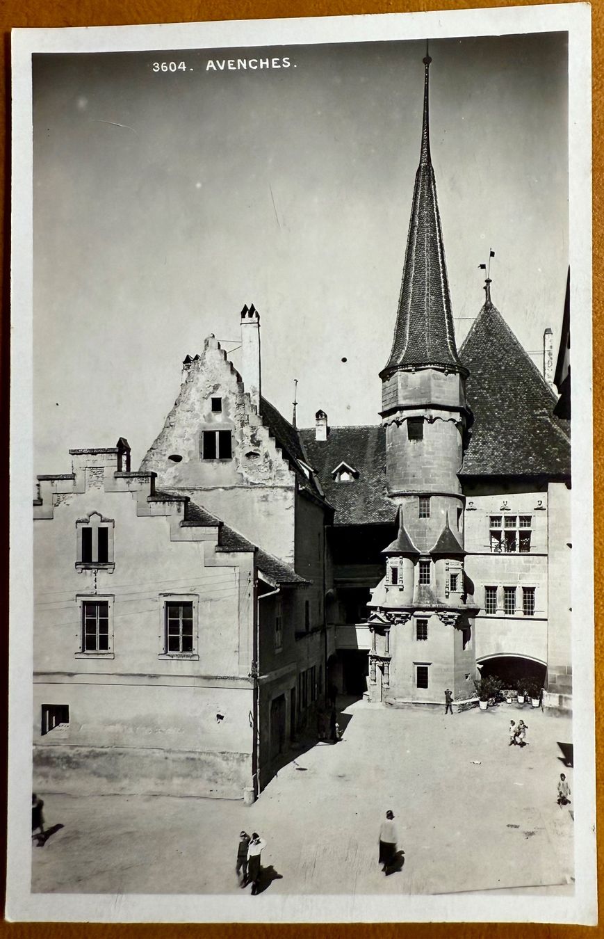 Cartoline postali: Avenches - Animée 1933 – Usato da Lutry venduto da Ediego