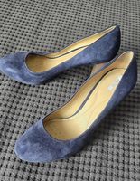 Geox Damenschuhe Rauleder blau Gr. 41