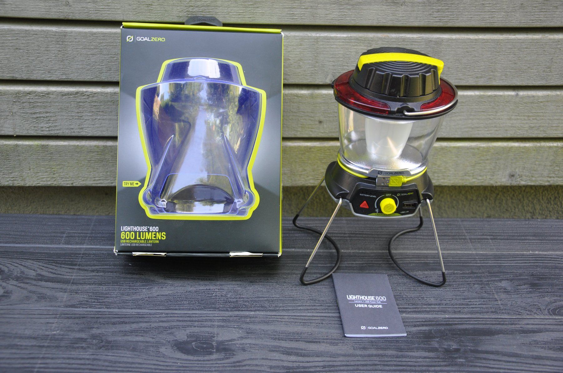 Goal Zero Lampade: Goal Zero Lighthouse 600 LED Laterne 600 Lumen – Usato da Winterthur venduto da juve1972