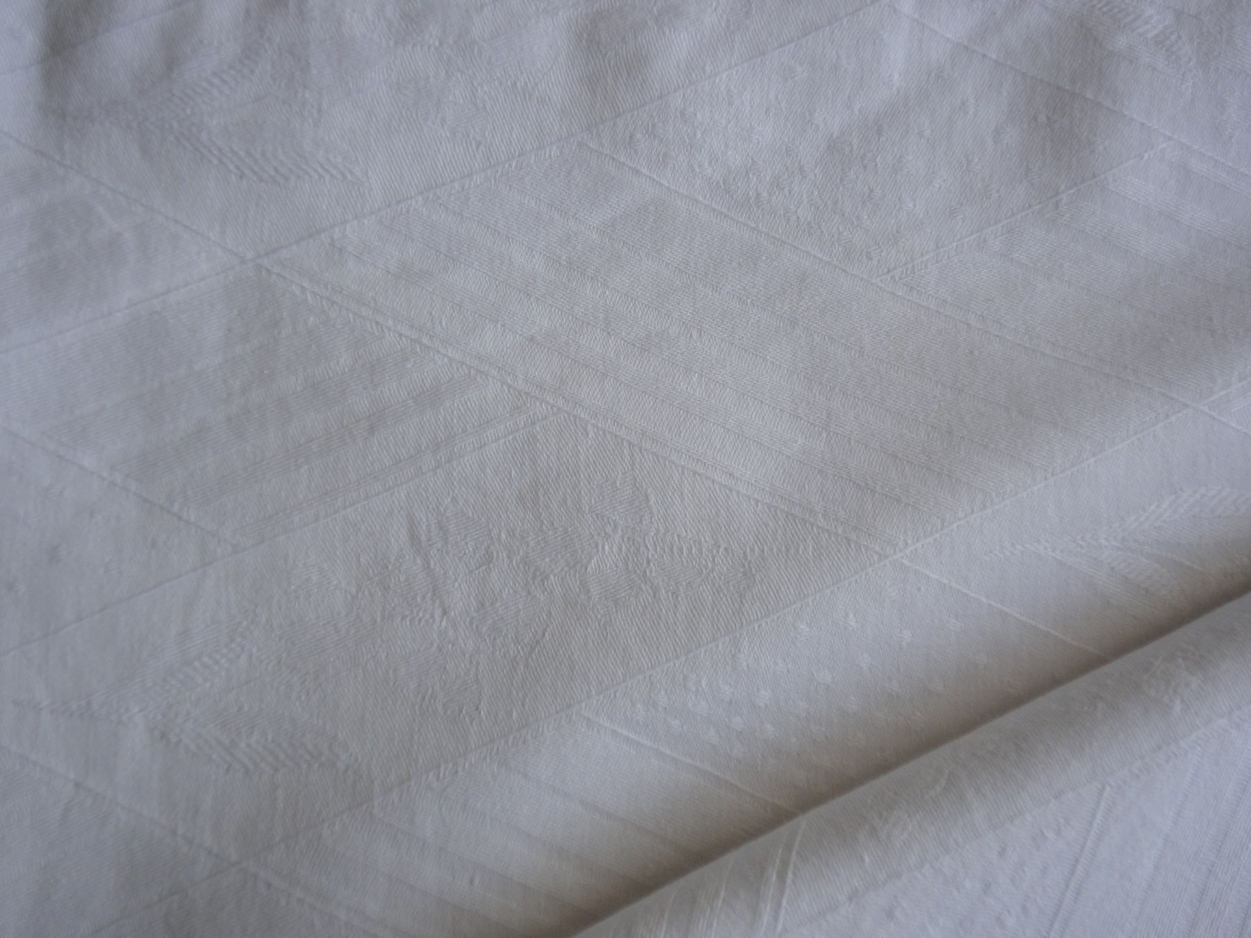 Linge de lit: Leinen Deckbettanzug Damast – D'occasion à Chur par omonia 1