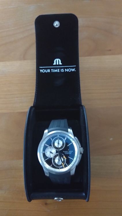 Maurice Lacroix Orologi: Maurice Lacroix Herrenuhr Chronograph Pontos – Usato da Lustdorf venduto da Wymi71 1