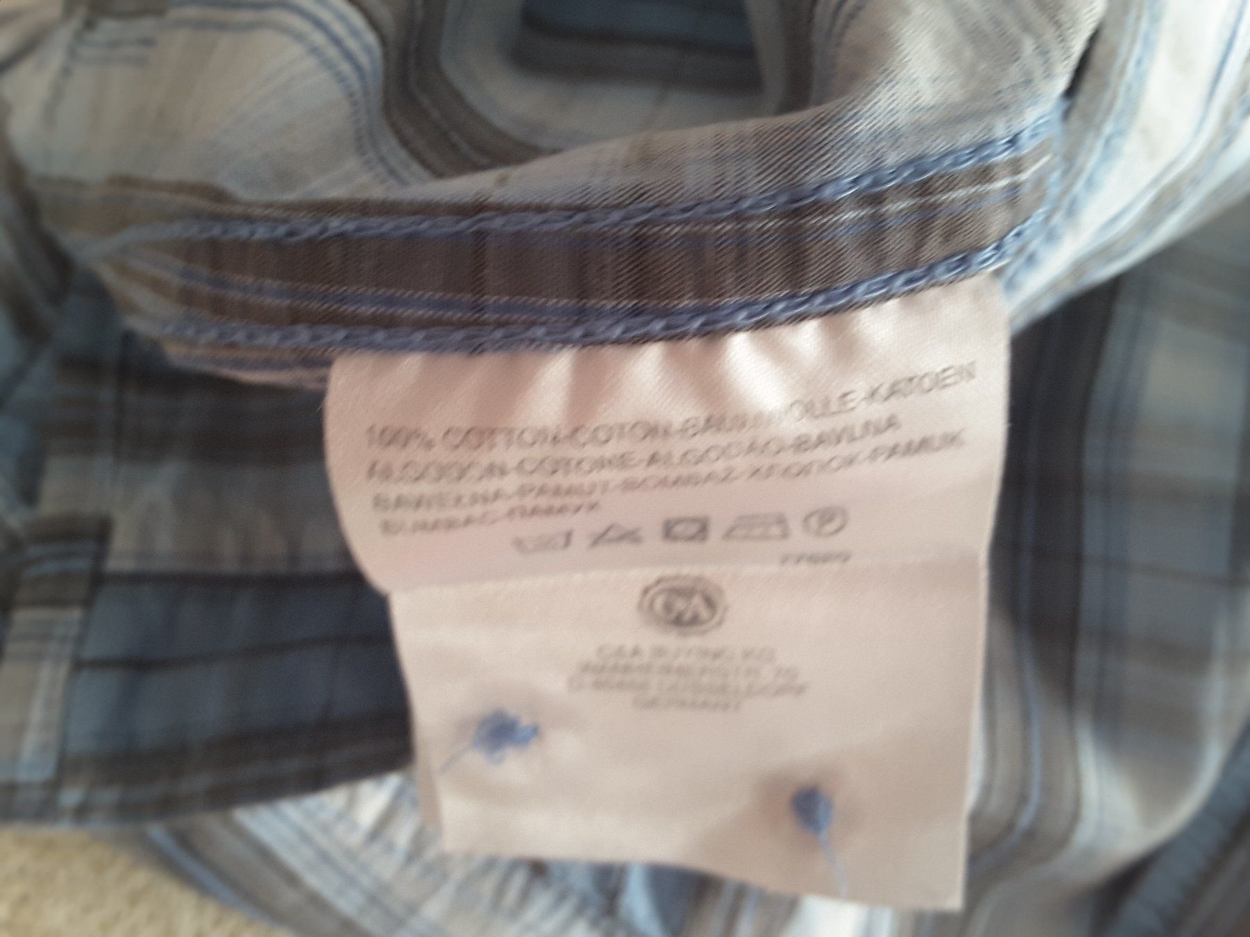 C&A Camicie: Herrenhemd kurzarm Gr.XL – Nuovo (secondo la descrizione) da Boppelsen venduto da tigimohrli 3