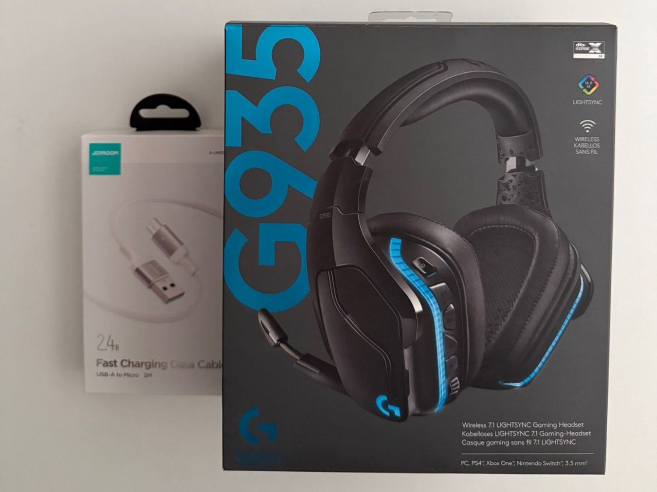 Logitech Kopfhörer: Logitech G935 Gaming Kopfhörer – Gebraucht aus Uzwil von Beli.79