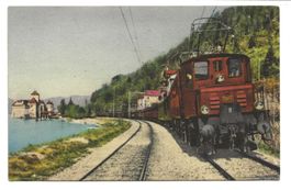 L' Express du Simplon - Château de Chillon - Lac Léman (VD)