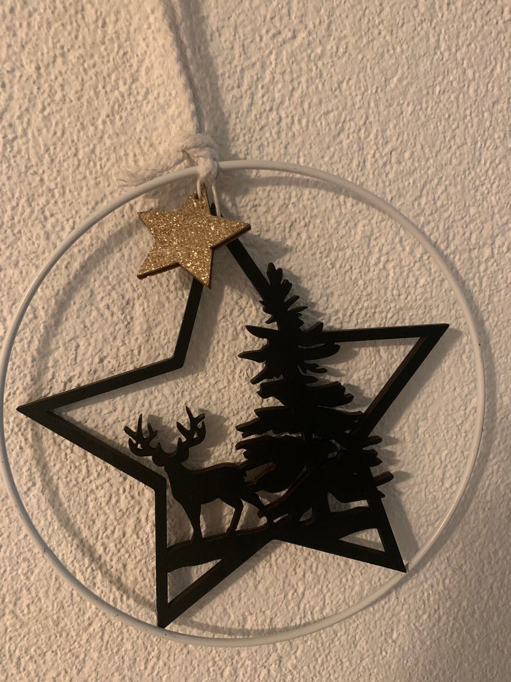 Toutes les décorations: Advent Hänger Stern im Ring – D'occasion à St. Gallen par Miousch 2