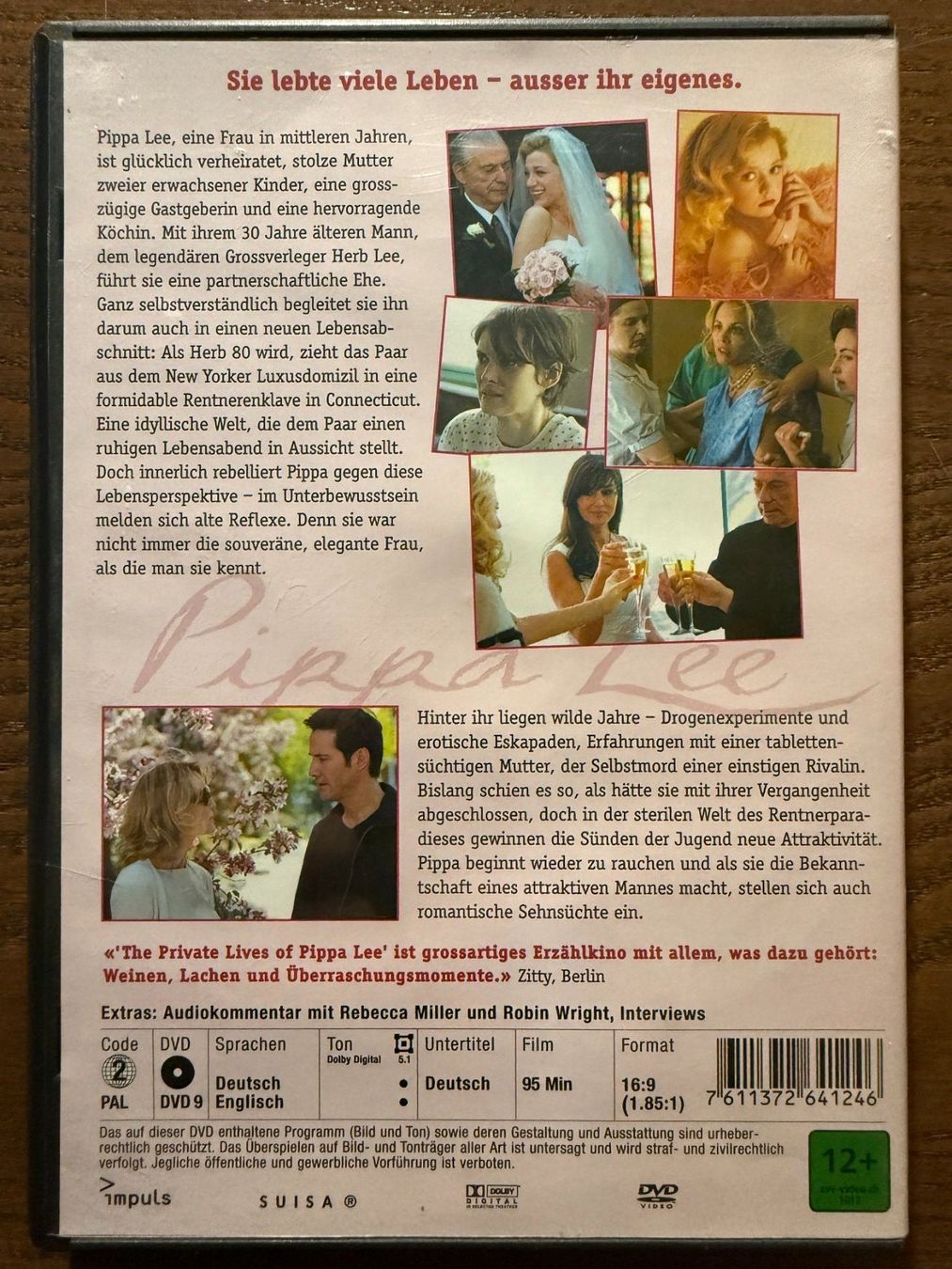 Alle DVDs: Pippa Lee – Gebraucht aus Zürich von FilmFreunde 1