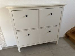 Schuhregal Hemnes (IKEA) in weiss