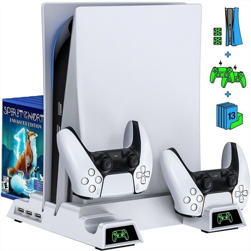Console: PS5 Dual Controller Halter 4 in 1 Kühlst – Nuovo e nell'imballaggio originale da Unterägeri venduto da RmOnline 6