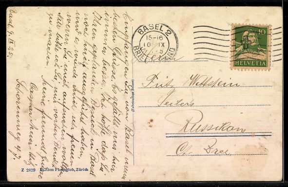 Cartoline postali: AK Basel, Wettsteinbrücke – Usato da Berlin venduto da bartko-reher 1