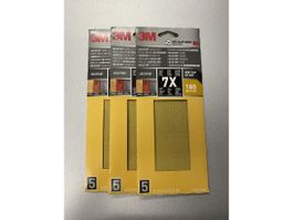 Neue 3M Schleiffblätter 180P
