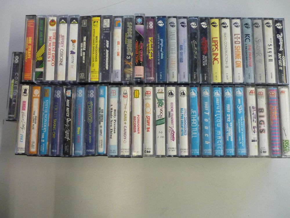 (set 4) 49x Rare MC Kassetten Rock Pop 60s 70er 80 er K7 | Kaufen auf ...