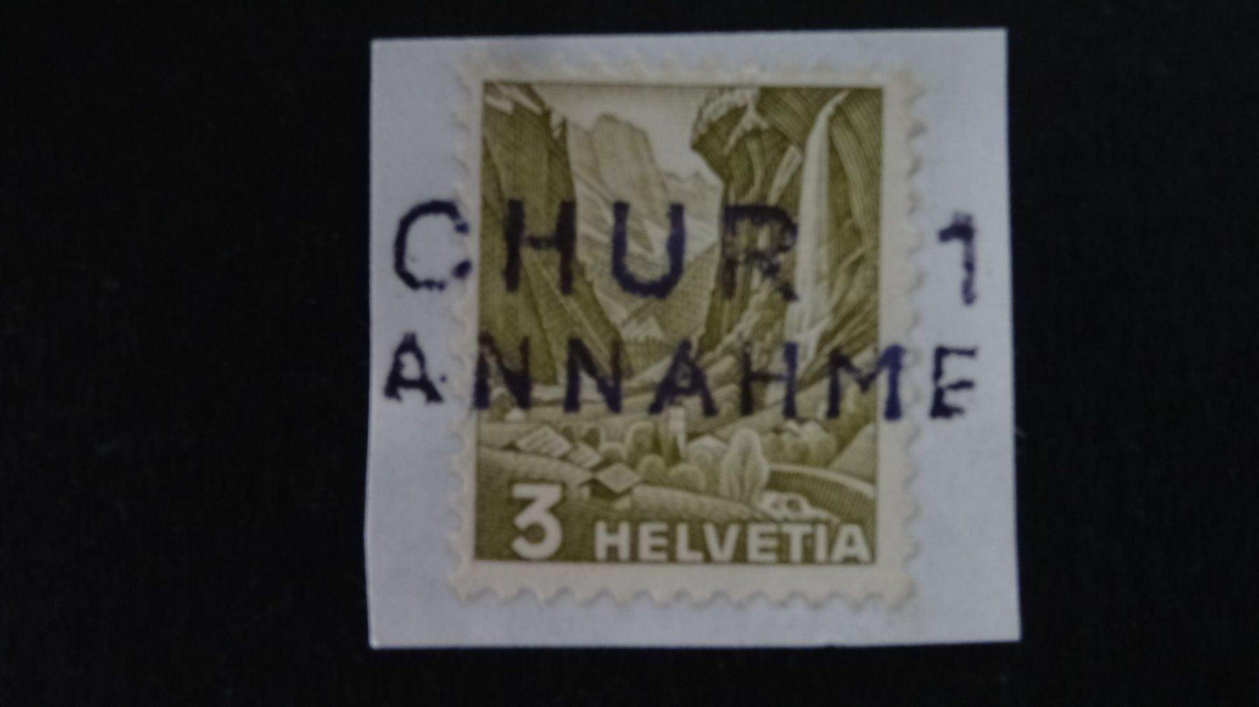 Tutti i francobolli: CHUR 1 Annahme Stabstempel  170 – Usato da Anwil venduto da zuggi57
