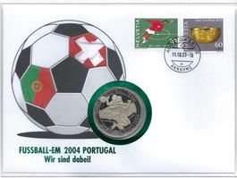 2003 - 2004, NUMISBRIEF FUSSBALL WM 2004 PORTUGAL, 0 BASEL