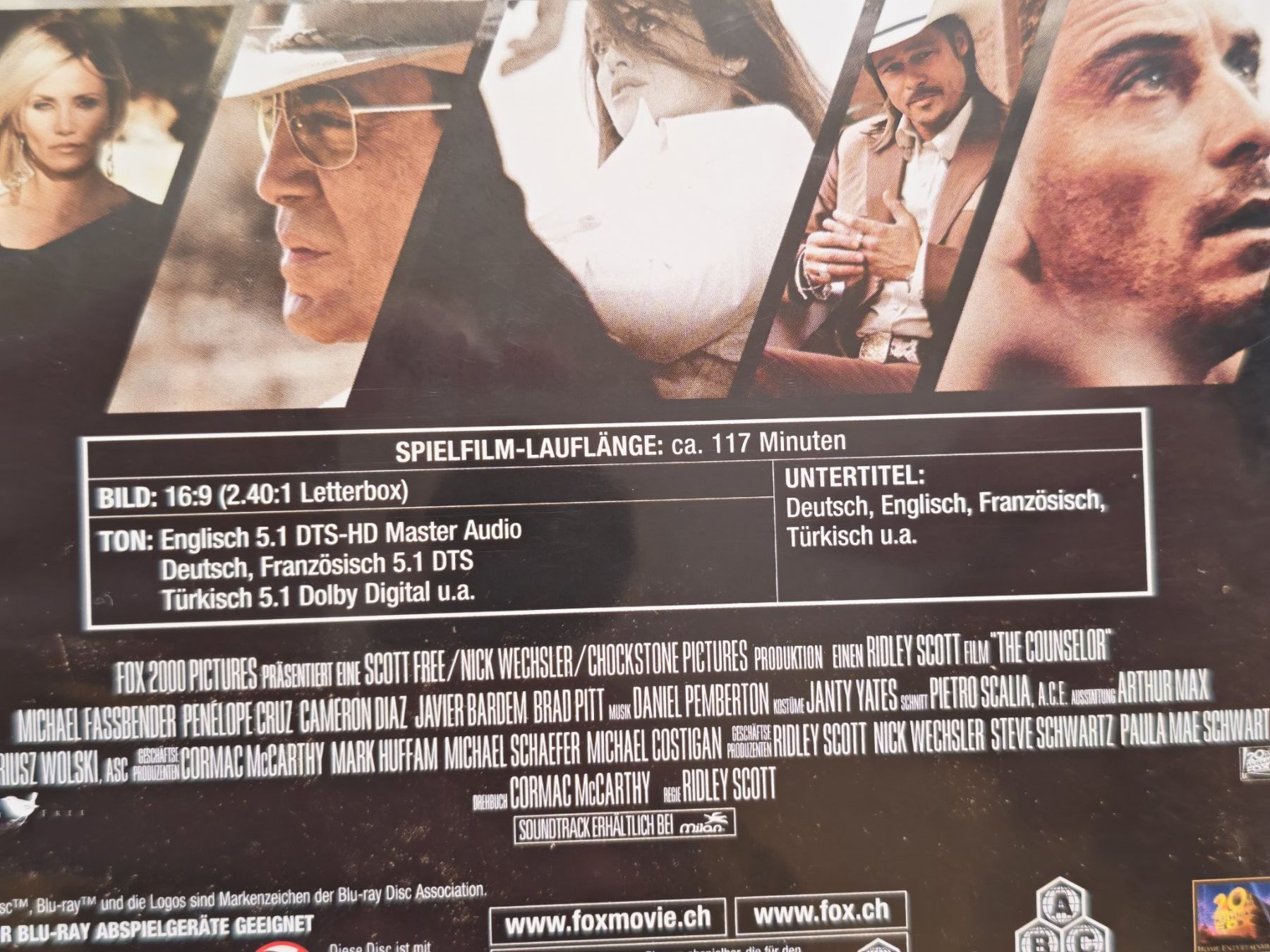 Tutti i DVDs: The Counselor – Usato da Liestal venduto da Kratzilla 3