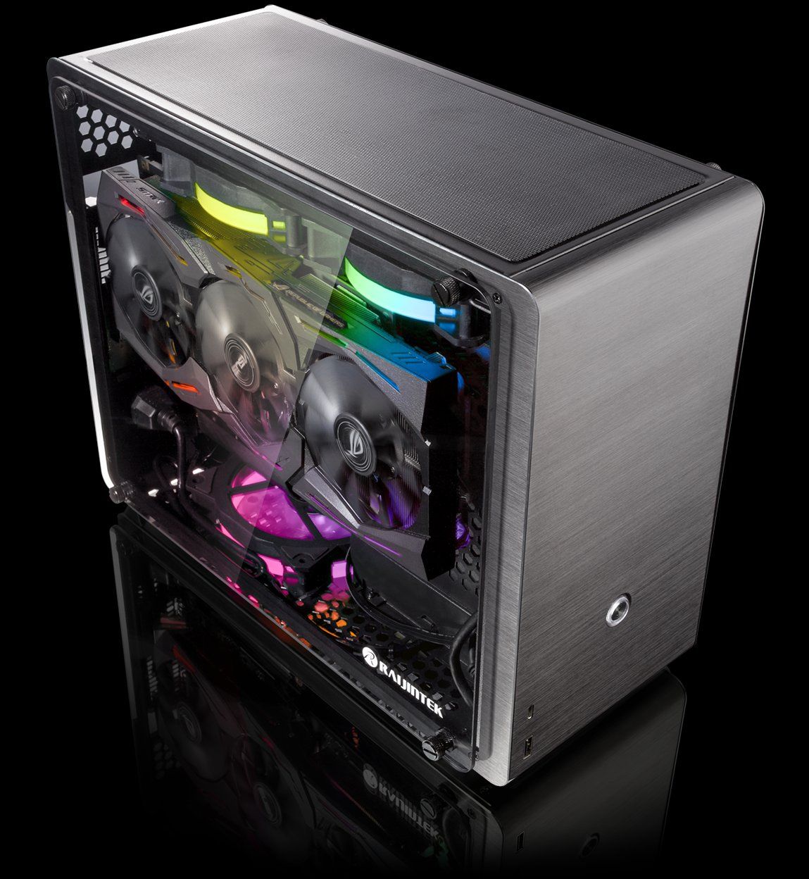 Gehäuse: Raijintek Ophion EVO - Mini-ITX - PC Gehäuse - USB-C USB 3 – Gebraucht aus Wald AR von Paul-