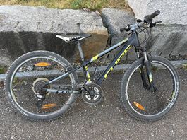CUBE Kid 240  24 Zoll Kinder-Mountainbike  schwarz/gelb