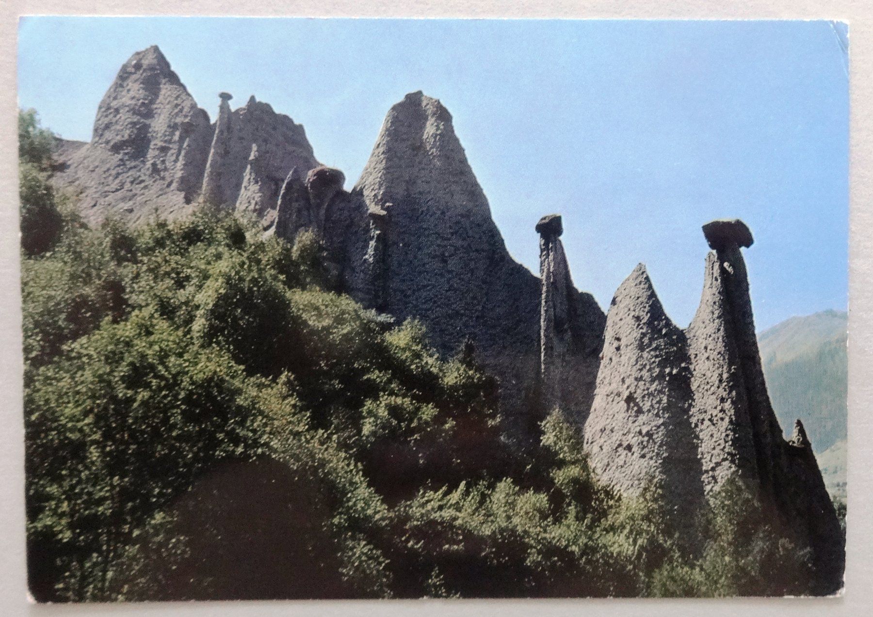 Cartoline postali: Les Pyramides d' Euseigne, Val d' Hérens – Difettoso da Fétigny venduto da Billy2miny