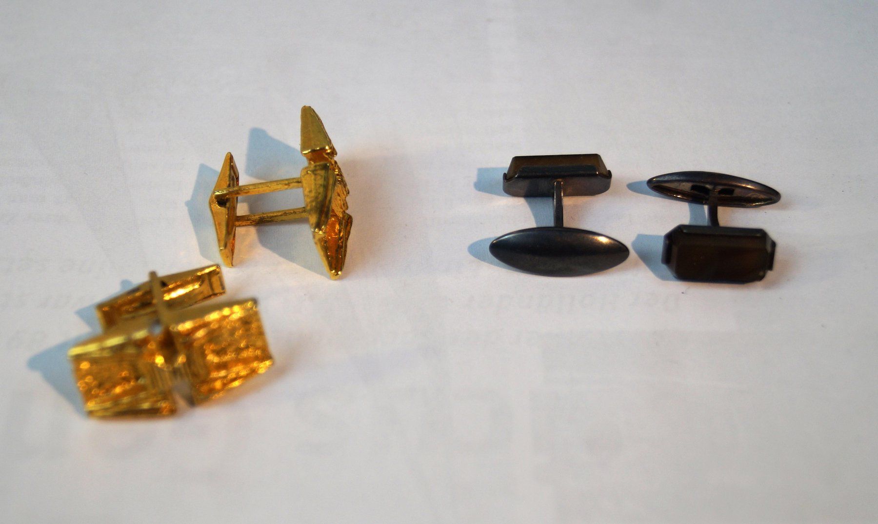 Gemelli: Elegante Manschettenknöpfe, vintage – Usato da Härkingen venduto da sammelbecken 1