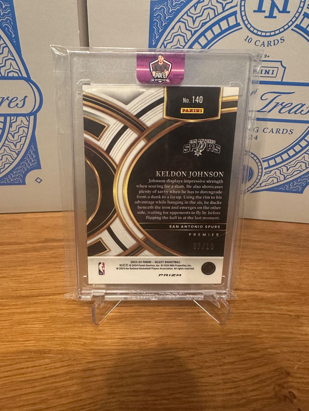 Nba Carte collezionabili: Carte Keldon Johnson Select 07/10 – Usato da Vullierens venduto da Gaara04 1
