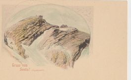Säntis - Gruss vom Sentis Litho + c1900