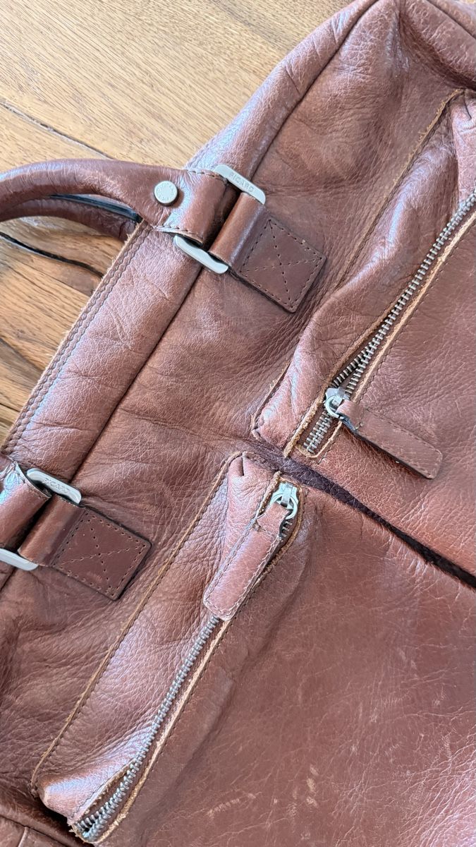 Picard Borse: Herrentasche Leder Braun Picard – Usato da Glattpark Opfikon venduto da maeka3 3