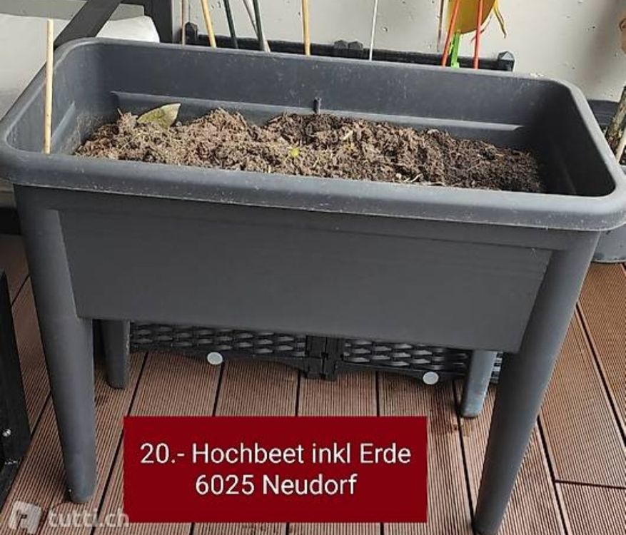Hochbeet inkl. Erde Kaufen auf Ricardo