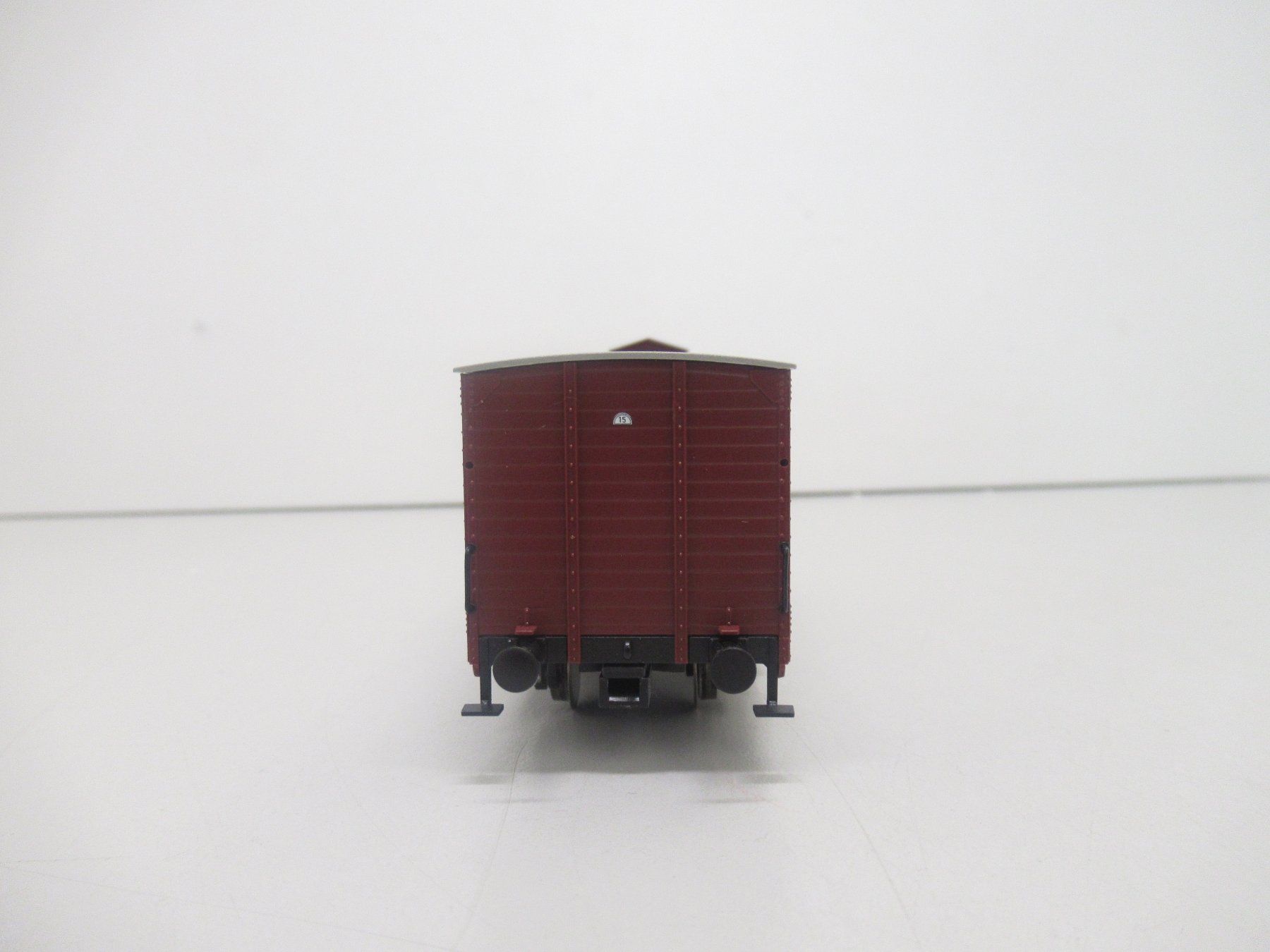 Fleischmann Modelleisenbahnen: Fleischmann 5366 01 gedeckter Güterwagen Preussen DC GS H0 – Gebraucht aus Basel von mhmarken 3