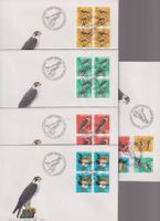 PJ-FDC-Serie 1971. Mit 4-er-Block's.