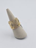 Ring Silber 925 mit 18K Vergoldung, Gr. 52