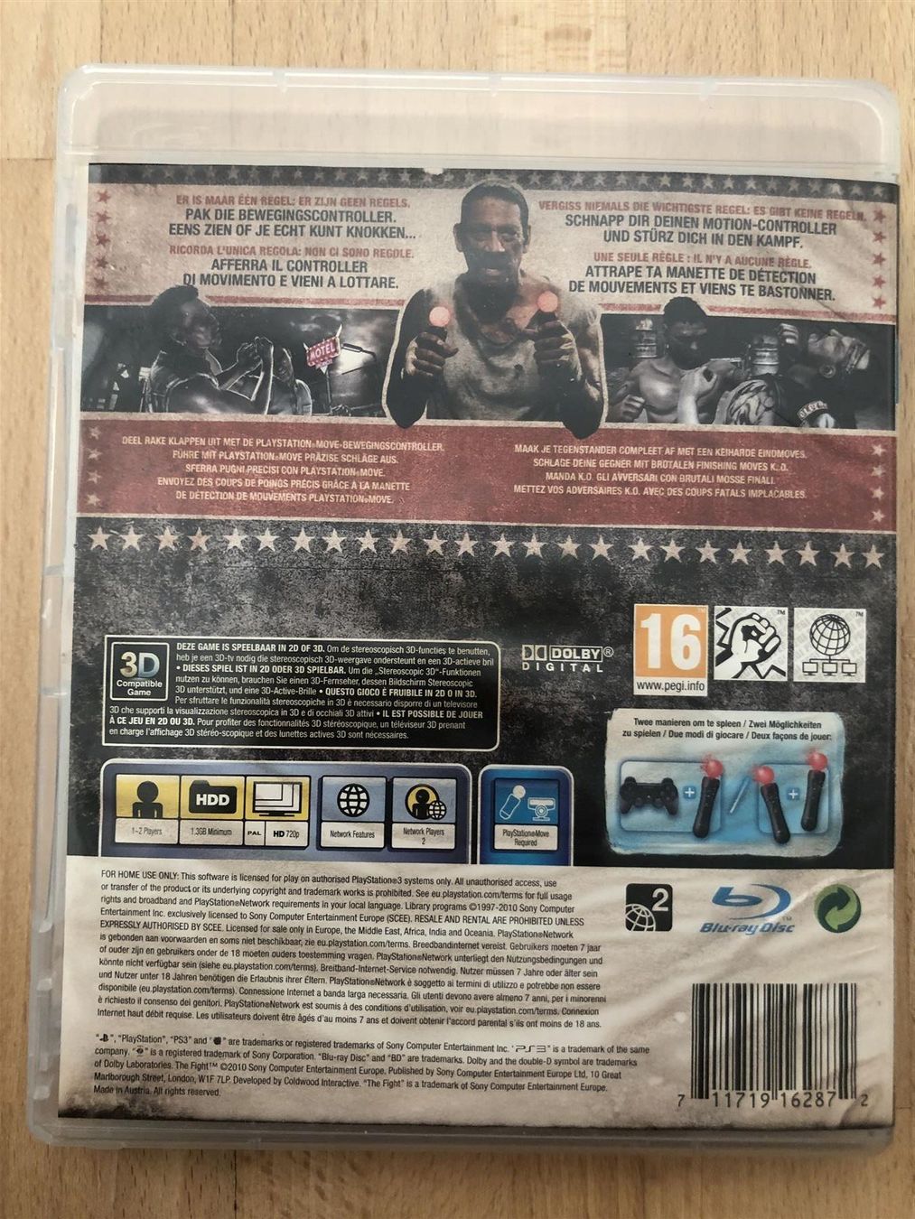 Giochi: The fight - PS 3 – Usato da Nussbaumen AG venduto da Pika-Shop 1