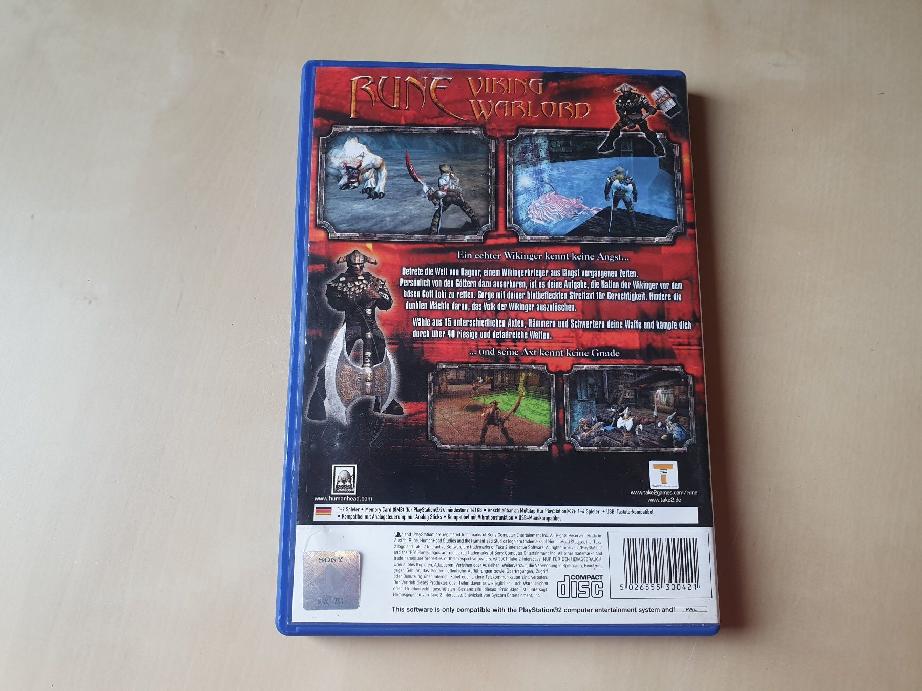 Sony Spiele: Rune Viking Warlord – Gebraucht aus Stansstad von collectorsshop 1