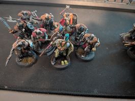 Warhammer 10x Chaos Warriors – gebaut und bemalt