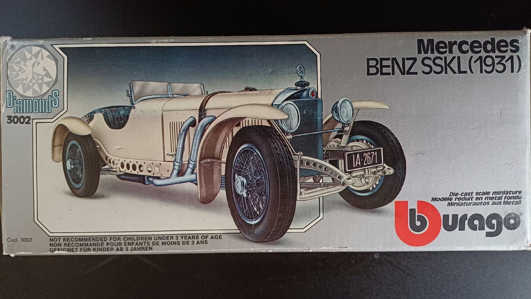 Bburago Modellautos: mercedes Benz SSKL bburago – Neu (gemäss Beschreibung) aus Degersheim von Alphi 1