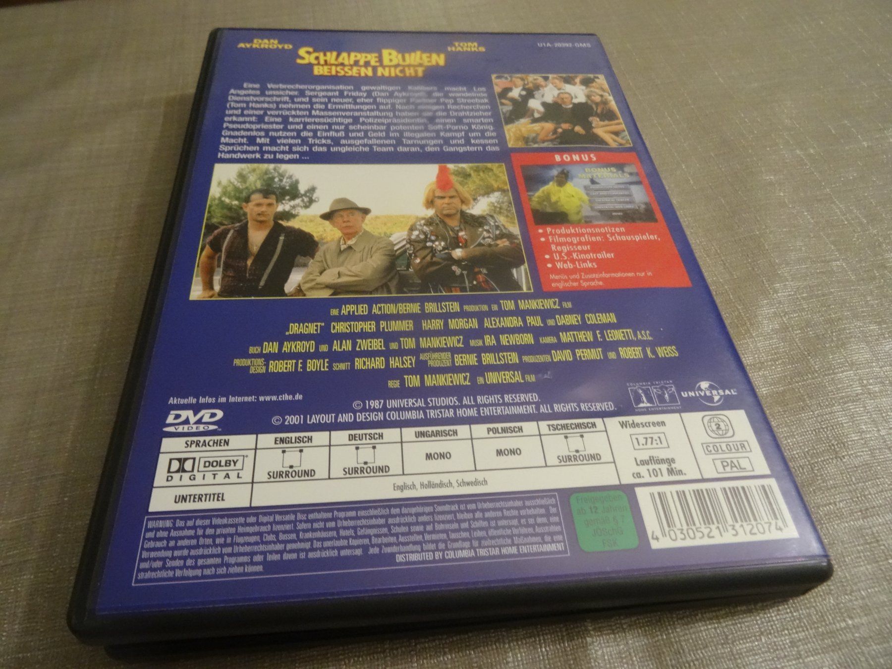Alle DVDs: Dragnet - Schlaffe Bullen beissen nicht - DVD – Gebraucht aus Olten von Disc-Verkauf 2