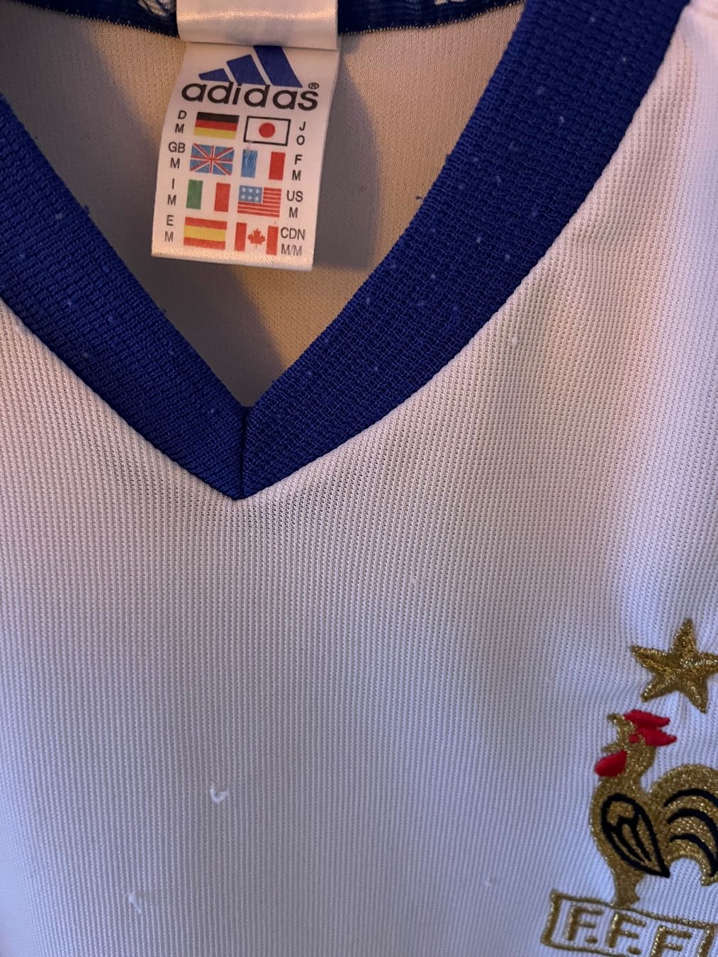 Canottiere & Pantaloni: Frankreich Retro Trikot Original – Usato da Bern venduto da leokislig 2