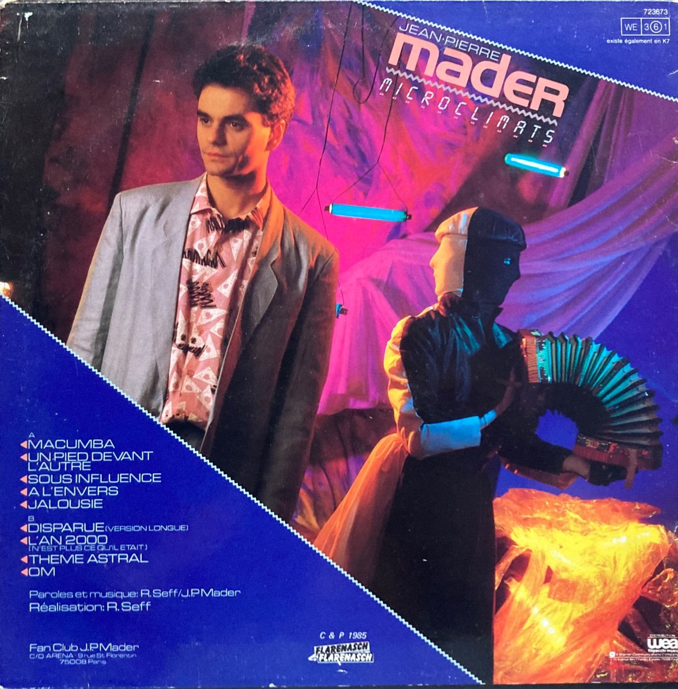 Dischi in vinile: JEAN-PIERRE MADER - MICROCLIMATS – Usato da Poliez-Pittet venduto da Newtown-Records 1