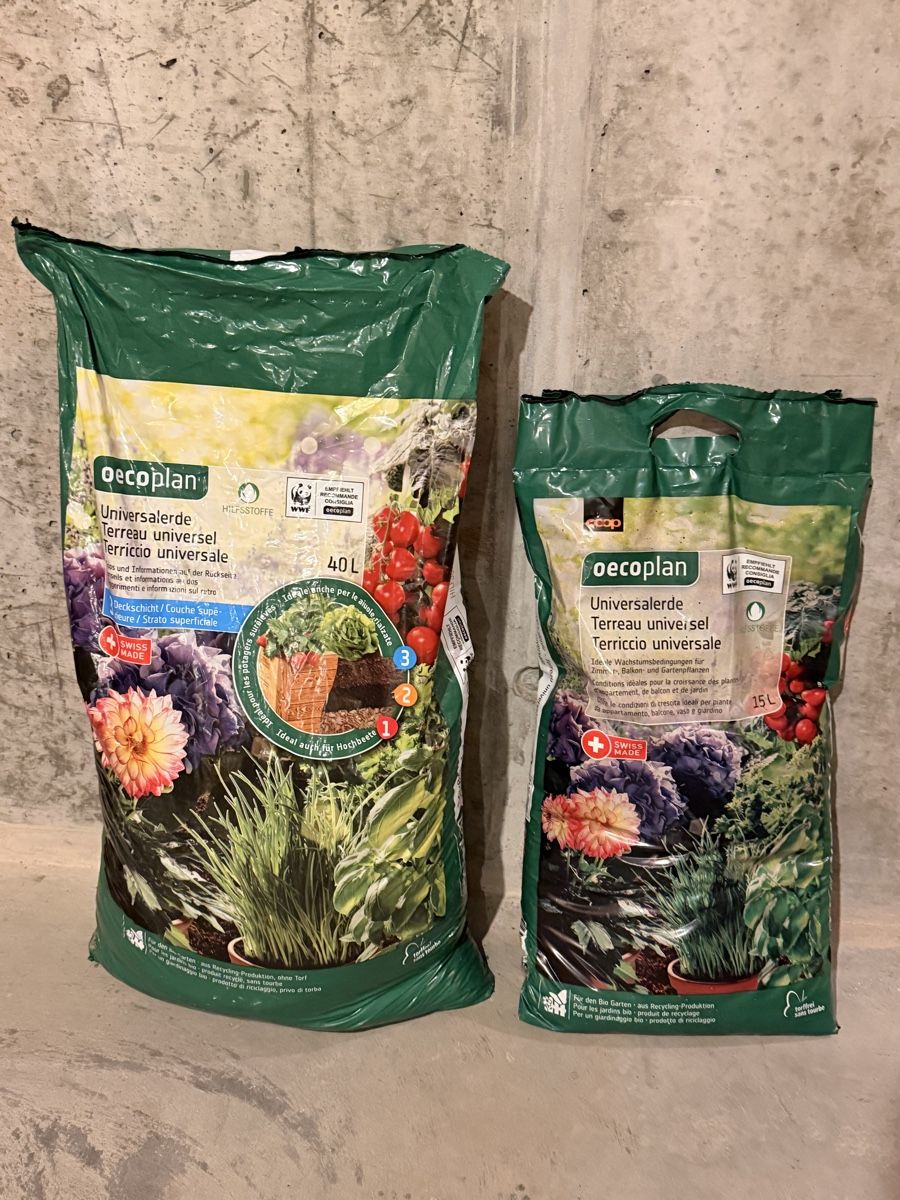 Pflanzen & Samen: Oecoplan Universal Erde 40L / 15L neu – Neu und originalverpackt aus Laupen BE von Lisafurby