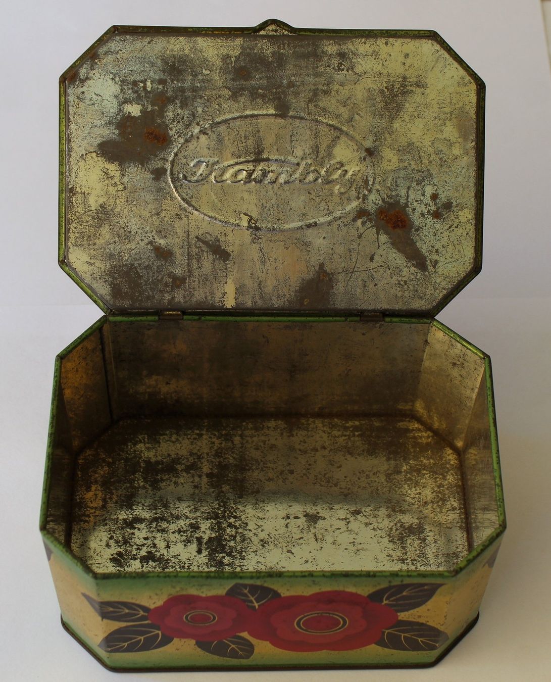 Kambly Dosen: Seltene Kambly Farblithografierte Blechdose um 1920 – Gebraucht aus Zürich von Auctionata 5