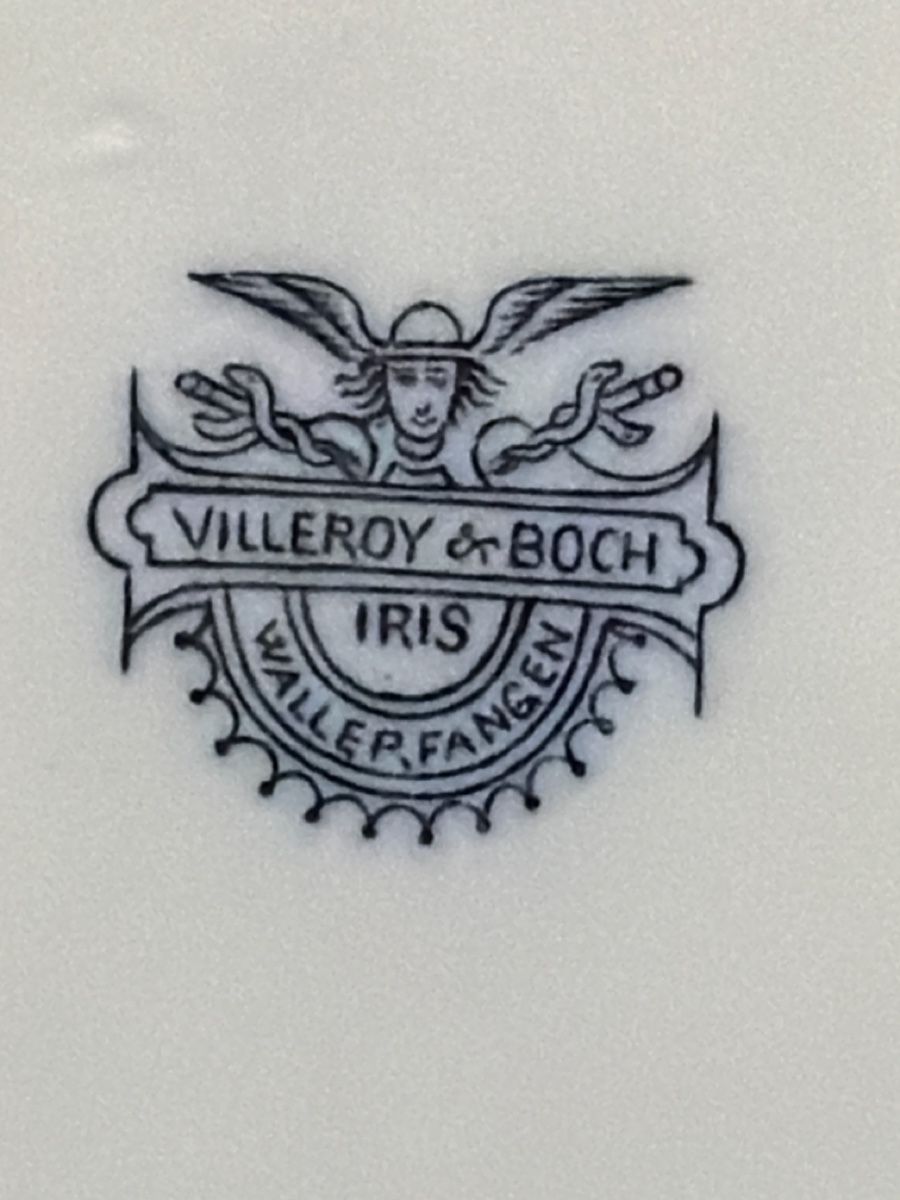 Villeroy & Boch Piatti: Villeroy und Boch, grosser Teller, Iris. – Usato da Biberist venduto da Momo33 5