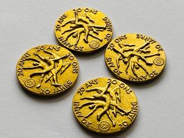 Lot 4 x Medaille Franco ANNONI 700 Jahre Sport Schweiz 74 gr