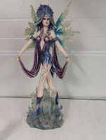 Grosse Fee Elfe  Winterfee Eisfee Figur Rarität