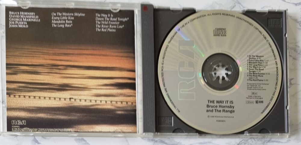 cd BRUCE HORNSBY and THE RANGE - The Way it is - 1986 VG++ | Kaufen auf ...