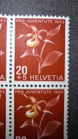 Pro Juventute 1943 Verschobener Unterdruck