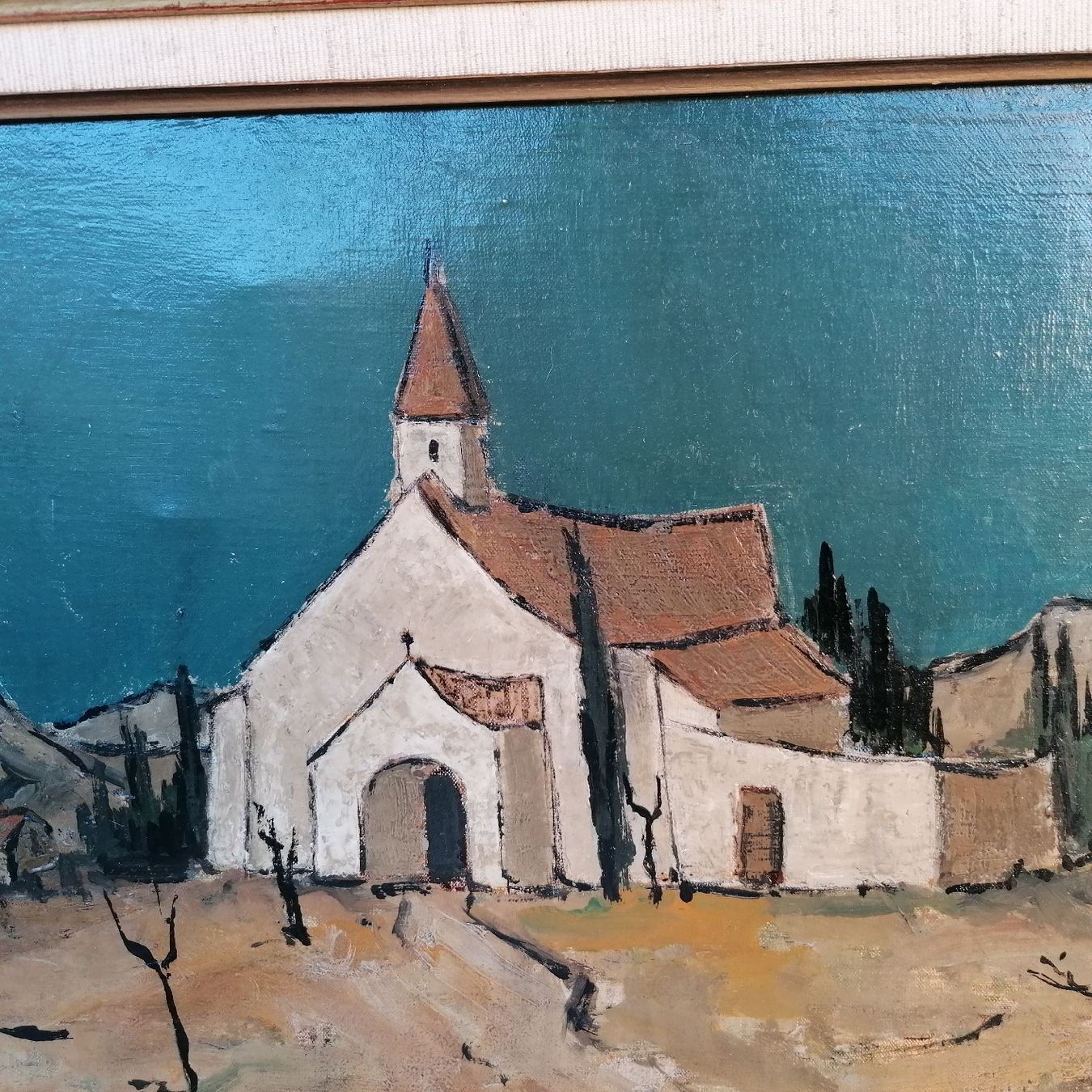 Dipinti: EYGALIE'RE Chapelle Saint- Sixte – Usato da Mendrisio venduto da Accamuta 3