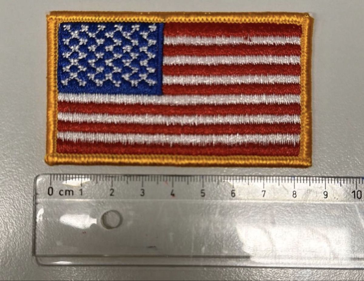 Placchette & Badge: USA Flaggen Patch / Patch drapeau USA / Patch bandiera USA – Nuovo (secondo la descrizione) da Pregassona venduto da Sangiovese100