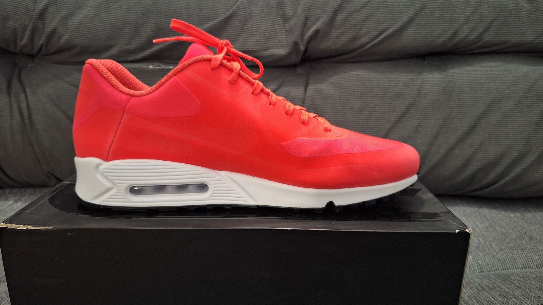 Nike Herrenschuhe: Nike Air Max 90 Bright Crimson 48.5 – Neu und originalverpackt aus S. Pietro von Ema.1977 2