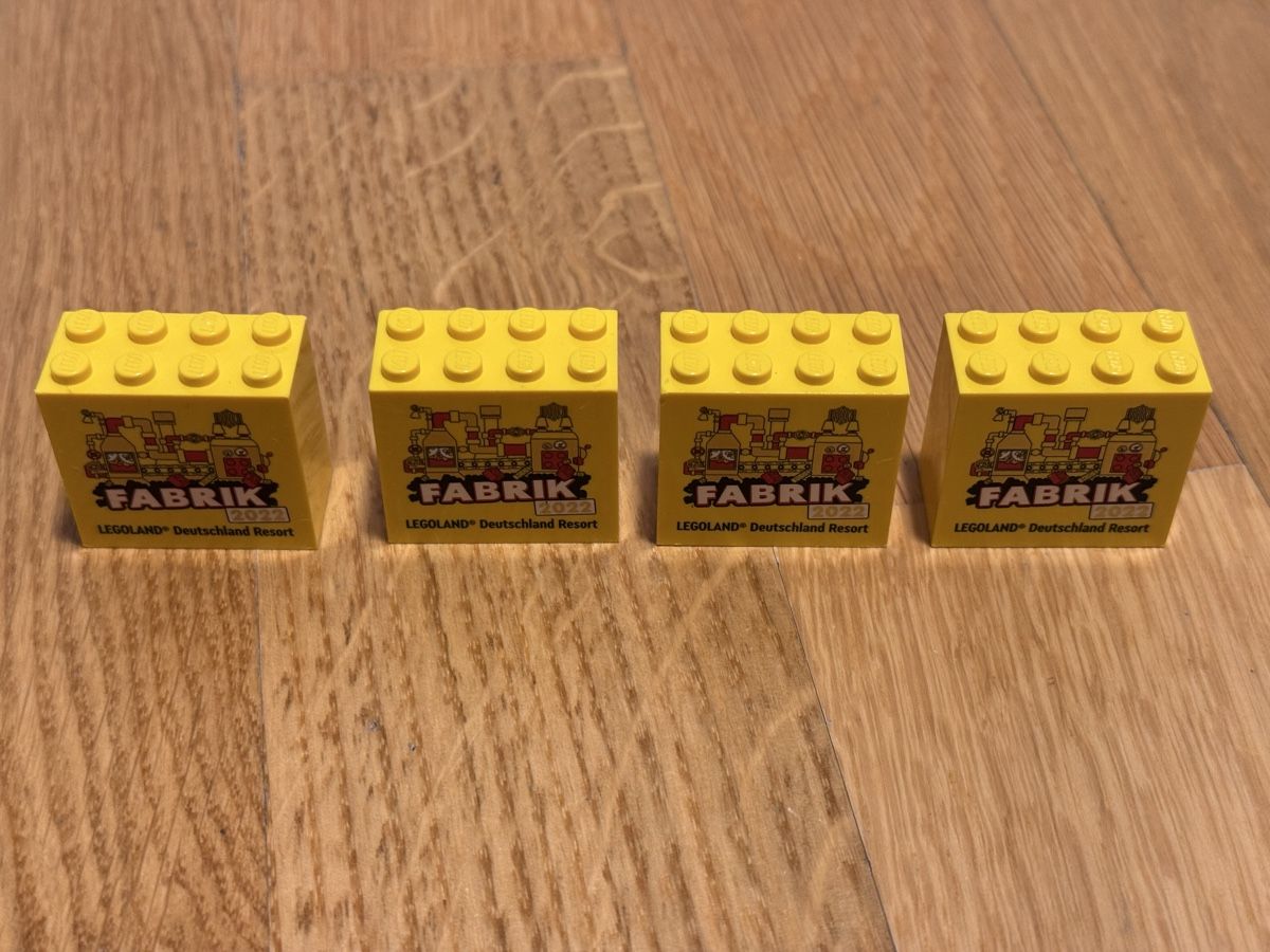 Lego Giocattoli: 4x Legoland Fabrik Sammelstein 2022 – Nuovo (secondo la descrizione) da Zürich venduto da wtpooh 1