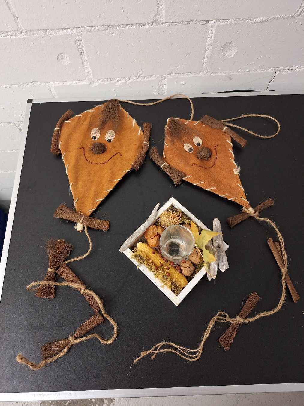 Alle Dekorationen: 3teilige Herbstdeko mit Drachen und Teelicht – Gebraucht aus Luzern von Joker84